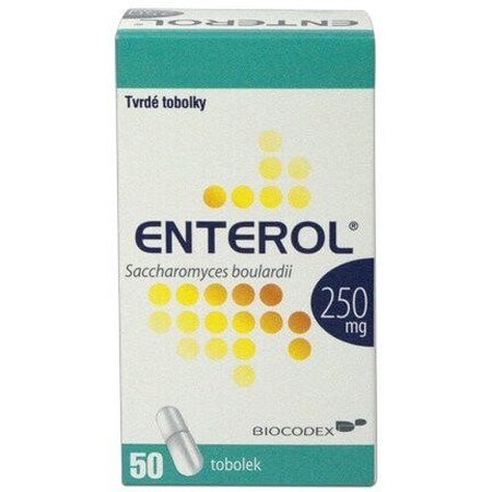 Enterol 250 mg, 50 capsule