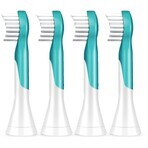 Philips Sonicare Sonicare Kinderzahnbürste HX6034/33 Schallzahnbürstenkopf in kompakter Größe für Kinder ab 3 Jahren 4 Stück