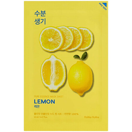 Holika Holika Pure Essence Mask Sheet - Lemon