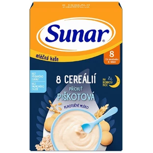 Sunar Brei mit 8 Getreidesorten für einen guten Schlaf Keks 210 g