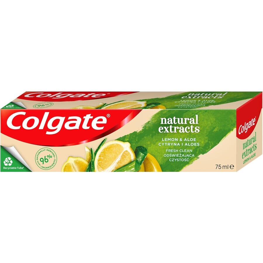 Colgate Natürliche Extrakte Ultimate Fresh Zahnpasta 3 x 75 ml