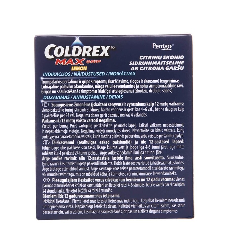 Coldrex MaxGrip Citroen 10 zakjes