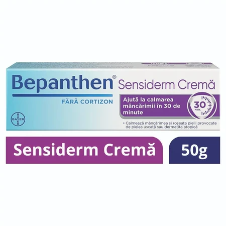 Crema Bepanthen Sensiderm, 50 g, Bayer
