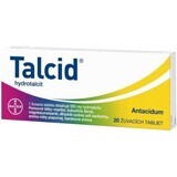 Talcid 500mg chewable tablets 50 pcs