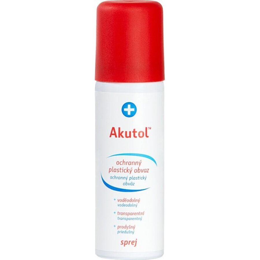 AvePharma Akutol Akutol spray plastic protective bandage, propellant spray 60 ml