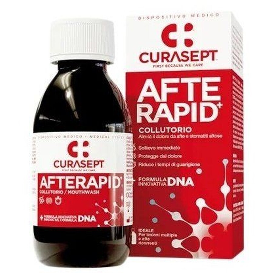 Curasept Eiterbläschen Rapid+ Mundwasser 125 ml