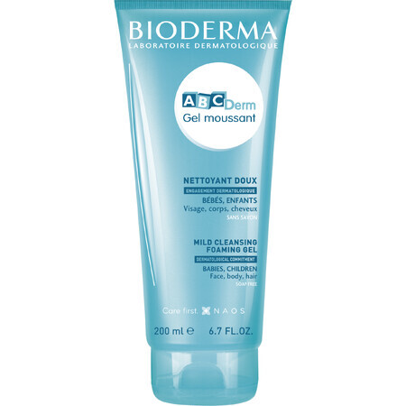 Bioderma ABCDerm Schäumendes Sanftes Reinigungsgel 200 ml