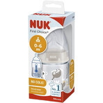 Nuk Biberon Prima alegere Controlul temperaturii bej 150 ml