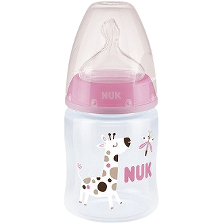 Nuk Biberon Prima alegere Controlul temperaturii bej 150 ml