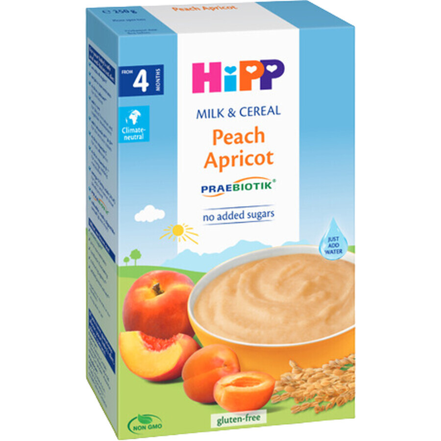 HiPP Praebiotik Milchbrei Pfirsich und Aprikose 250 g