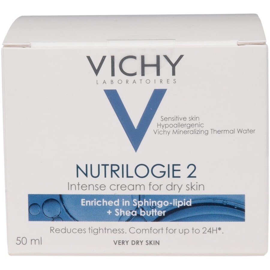 Vichy Nutrilogie 2 crème voor droge tot zeer droge huid 50 ml