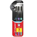 Zahnbürste Colgate Slim Soft Charcoal trio 3 Stück