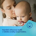 Canpol Babys Sleepy Koala Light touch 18m+ symmetrische Silikon Schnuller Set Light touch 18m+ blau 2 Stück