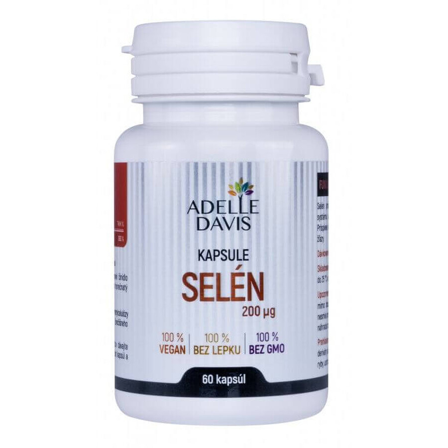 Adelle Davis Selenium 200 mcg 60 capsules