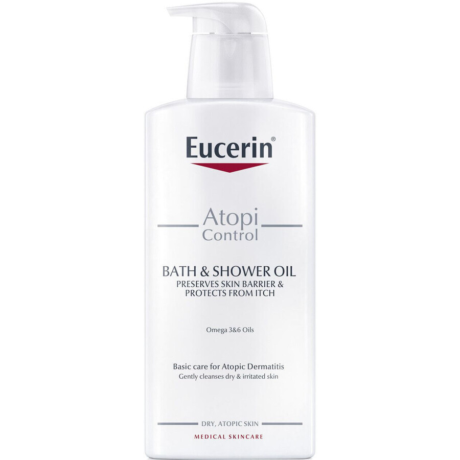 Eucerin AtopiControl shower oil for dry skin 400 ml