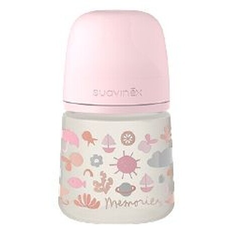 Suavinex Babyflasche S Memories - Rosa 150 ml