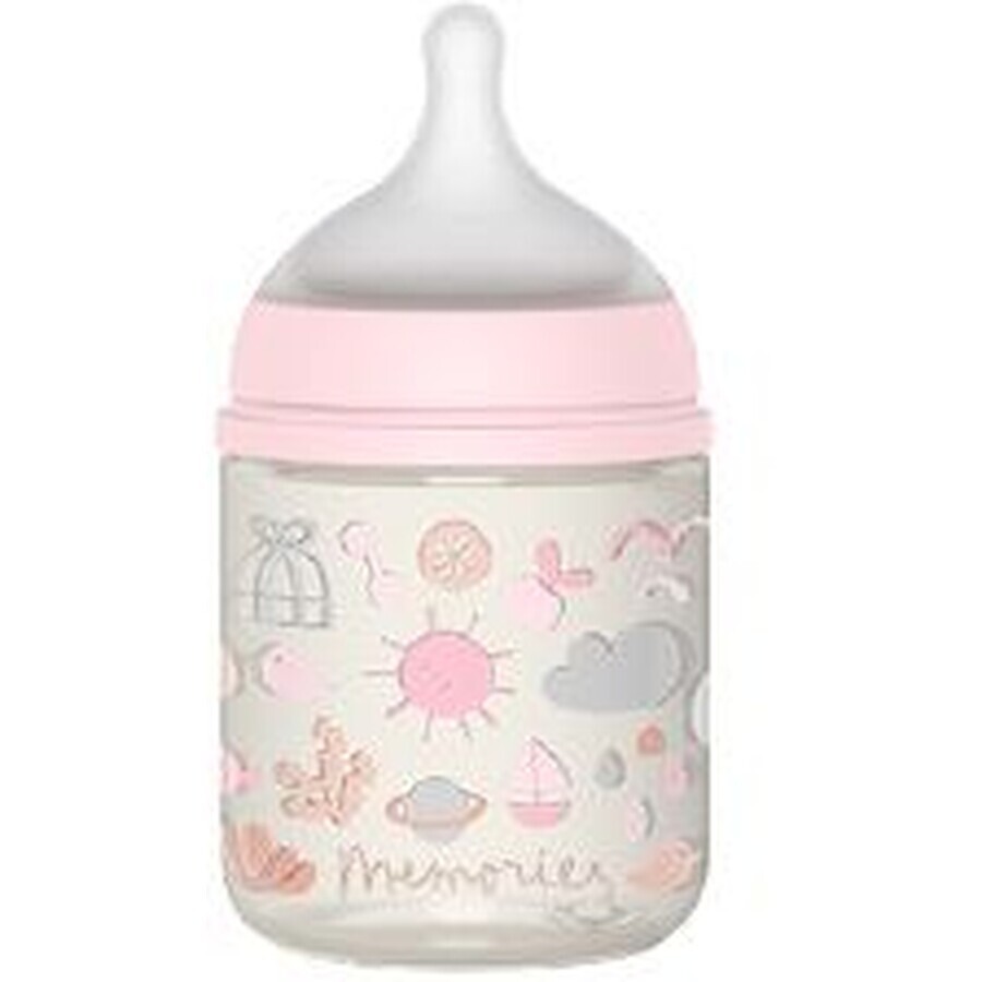 Suavinex Babyflasche S Memories - Rosa 150 ml