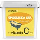 Allnature Salt Epsom Vitamin C 5 kg