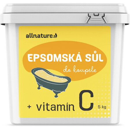 Allnature Salz Epsom Vitamin C 5 kg