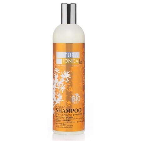 Natura Siberica Natura Estonica-Shampoo für kraftloses und geschädigtes Haar mit Vitamin C 400ml