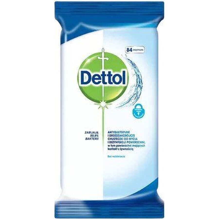 Dettol Antibacteriële oppervlaktedoekjes 80 stuks