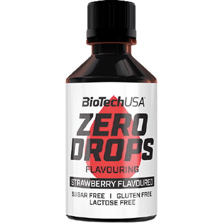 BiotechUSA Zero Drops Erdbeere 50 ml