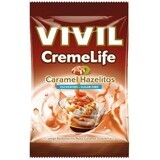 Vivil Bonbons Bonbons Creme Life Classic Tropfen mit Karamell-Haselnuss-Nuss-zuckerfrei 110 g