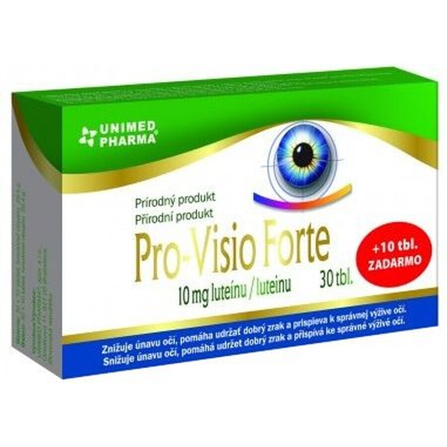 Unimed Pharma Pro-Visio Forte 40 Tabletten