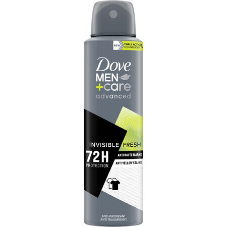 Dove Men+Care Advanced Invisible Fresh Spray antitraspirante 150 ml