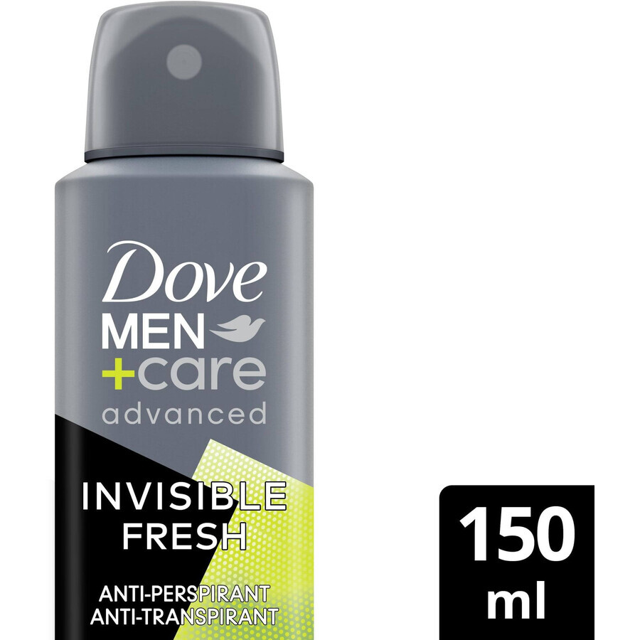 Dove Men+Care Advanced Invisible Fresh Spray antitraspirante 150 ml