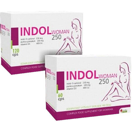 Indol WOMAN 250 ACTION 180 capsule