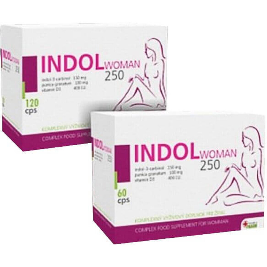 Indol WOMAN 250 ACTION 180 capsule