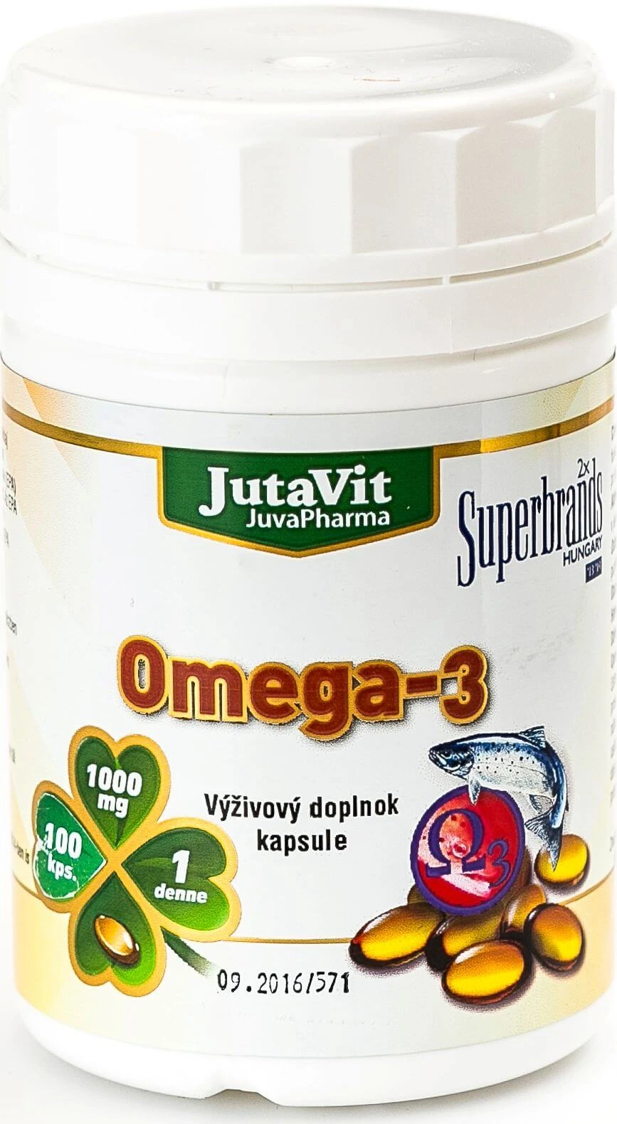 Jutavit Omega-3 100 Kapseln