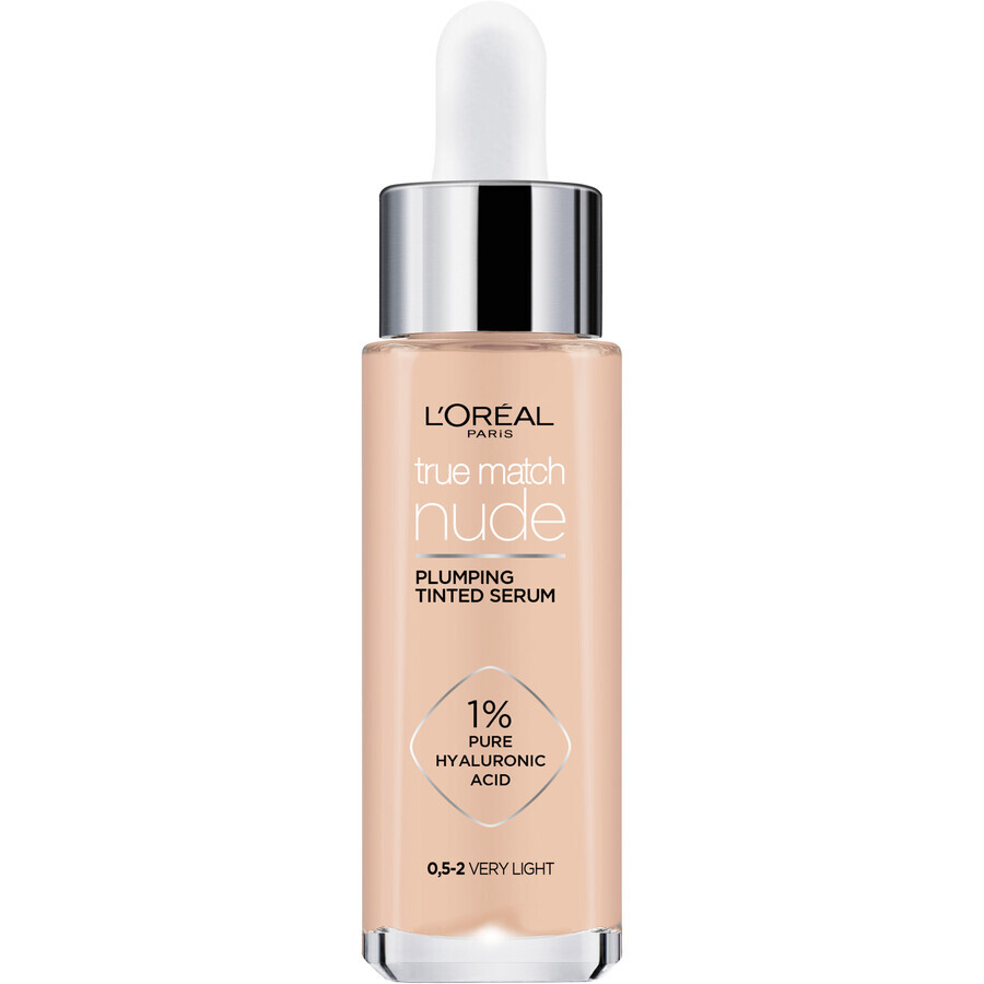 L'Oréal Paris True Match Nude Make-up Serum 0.5-2 Very Light 30 ml