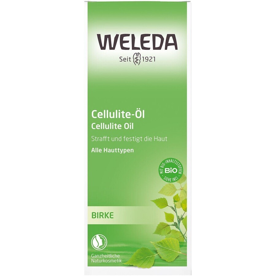 Weleda Olio di betulla per la cellulite 100 ml