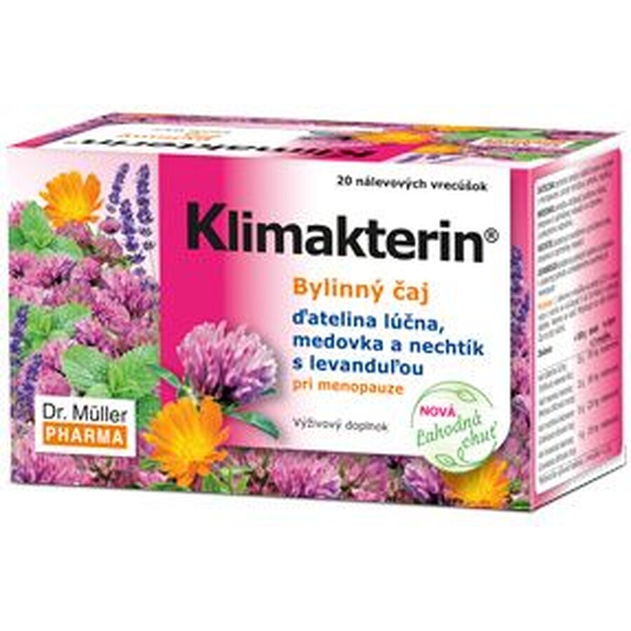 Dr.Muller Klimakterin ceai din plante, 20 x 1.5 buc