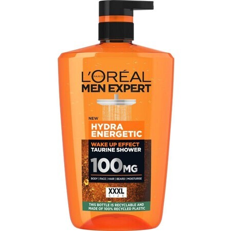 L'Oréal Paris Men Men Expert hydra hydra energetic XXXL gel doccia, 1000 ml