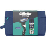 Set de regalo Gillette Mach3 - maquinilla + 1 cabezal de recambio + gel