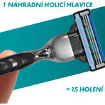 Gillette Mach3 Geschenkset - Rasierer + 1 Ersatzkopf + Gel