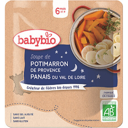 Babybio Kürbissuppe mit Pastinake 190 g