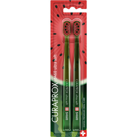 Curaprox CS 5460 ultrasoft toothbrush Melon edition 2 pcs