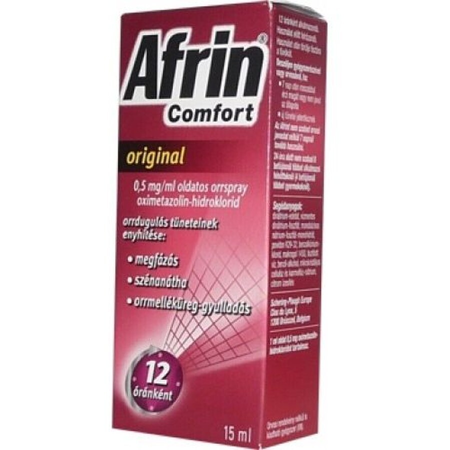 Afrin 0,5 mg/ml spray nazal 15 ml