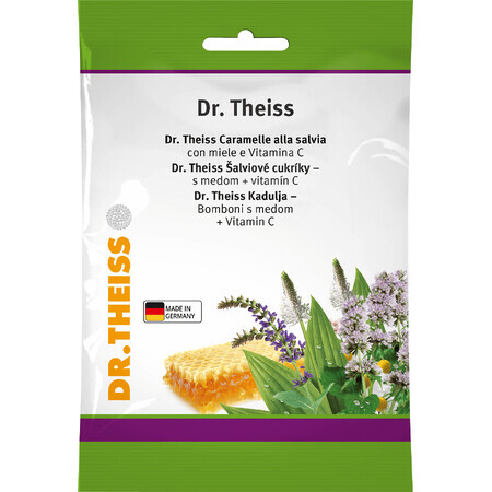 Dr.Theiss Salbeibonbons mit Honig + Vitamin C 75 g