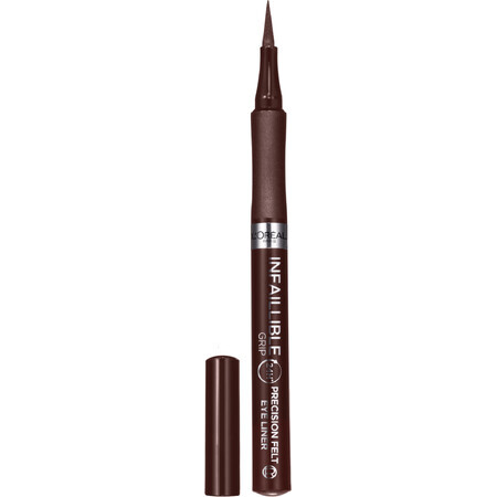 L'Oréal Paris Infaillible Grip 27H Präzisionsfilz Eyeliner braun, 1 g