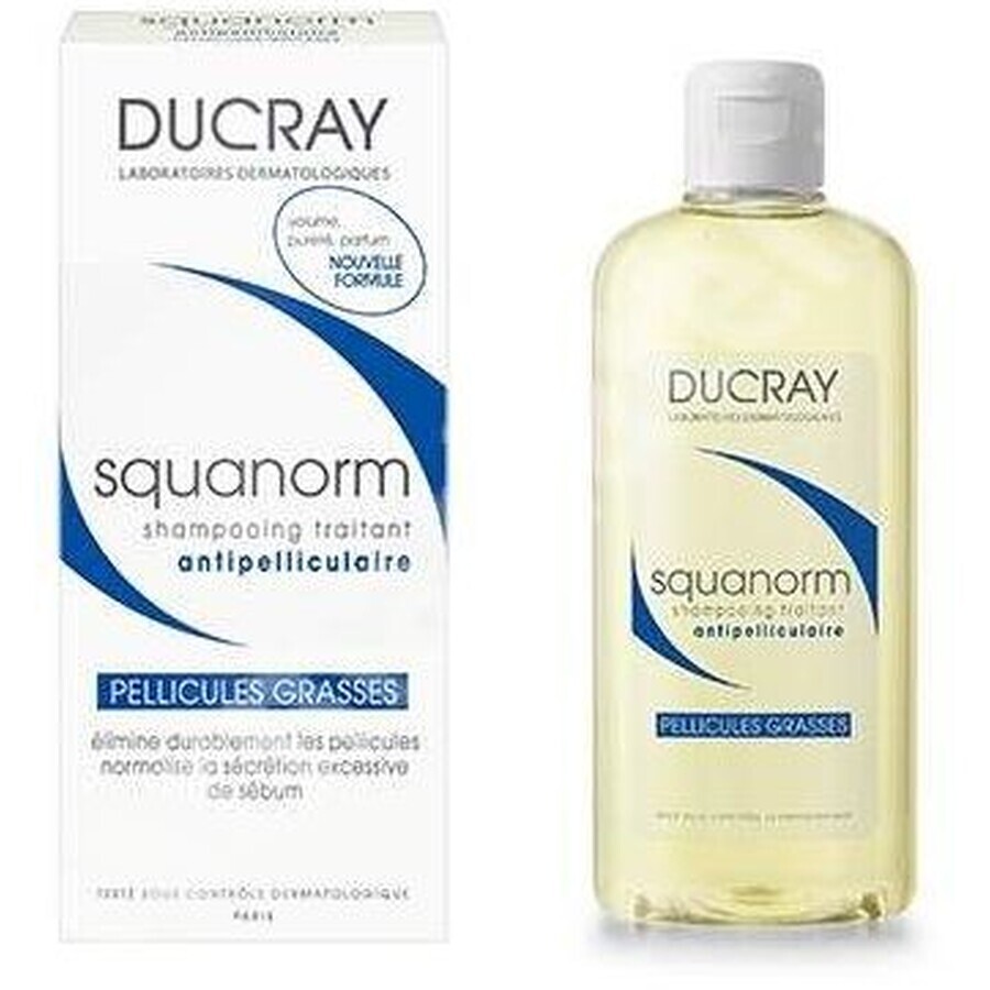 Ducray SQUANORM - Shampoo gegen fettige Schuppen 200 ml