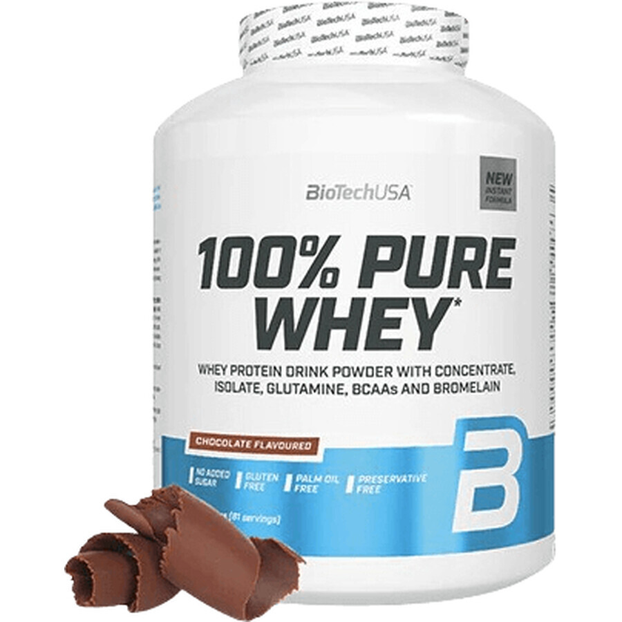 BiotechUSA 100% puro cioccolato al siero di latte 2270 g