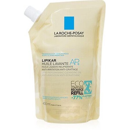 La Roche-Posay Lipikar AP+ HUILE DE LAVAGE AP+ recharge 400 ml