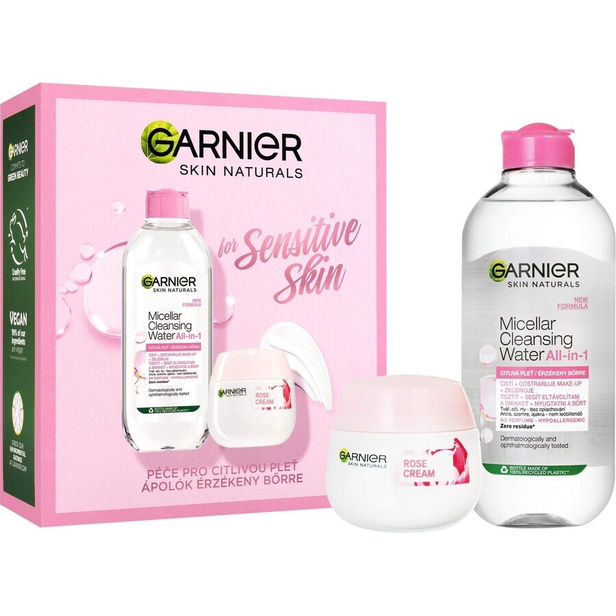 Garnier Rosa pack regalo 2 piezas