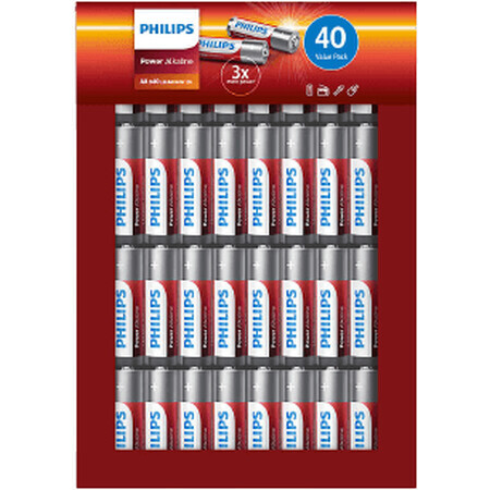 Philips LR6P40FP/10 Batteries 40 pcs