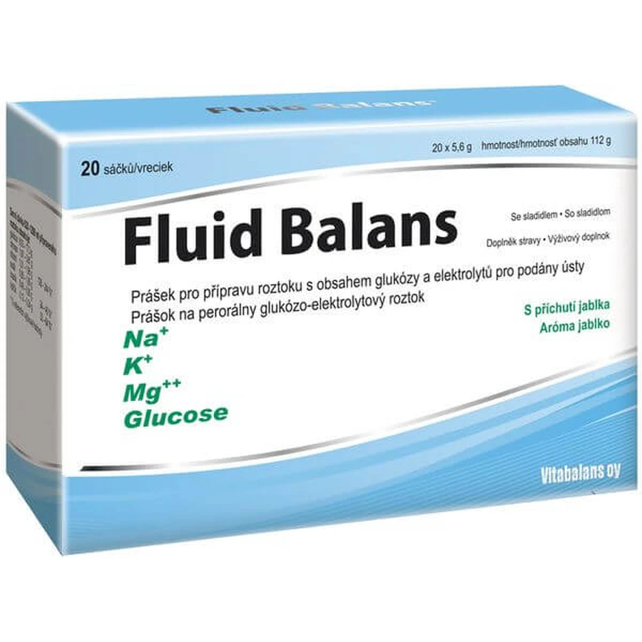 Vitabalans Oy Fluid Balans 20 plicuri